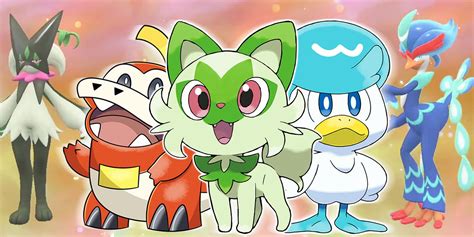 pokemon scarlet starter pokemon|More.